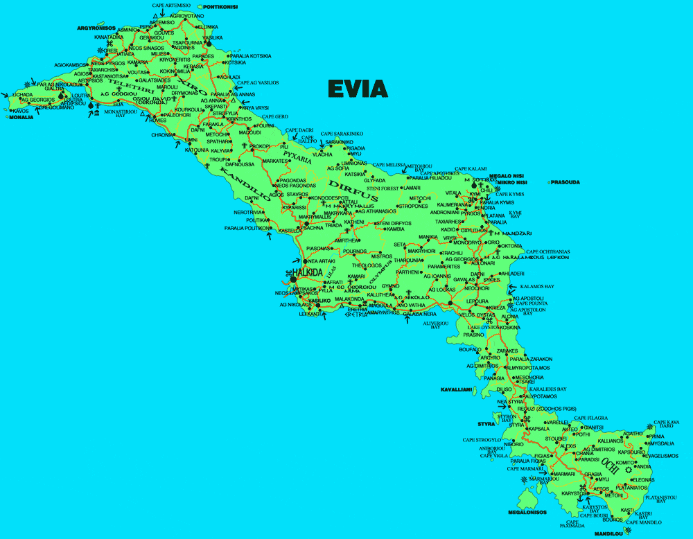 Evvia general locator